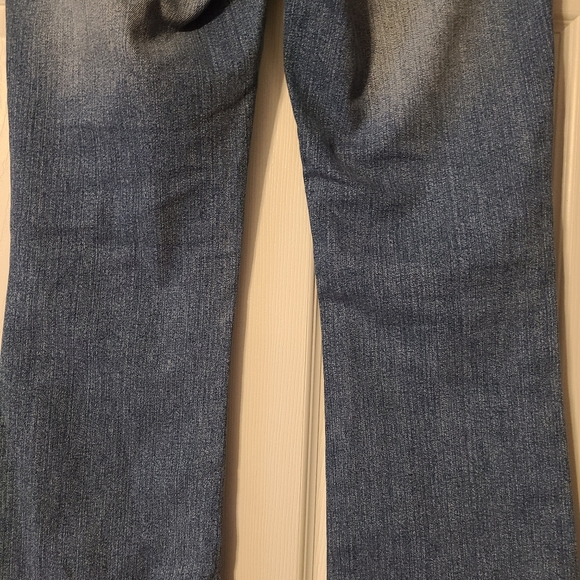 Bisou Bisou size 8 rhinestone bling blue jeans - Picture 9 of 16